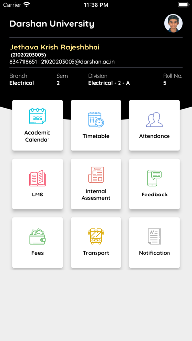 GNUMS For Students/Parents Screenshot