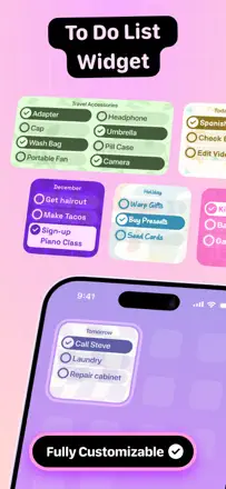 To Do List Widget : capture d’écran 1 sur 6