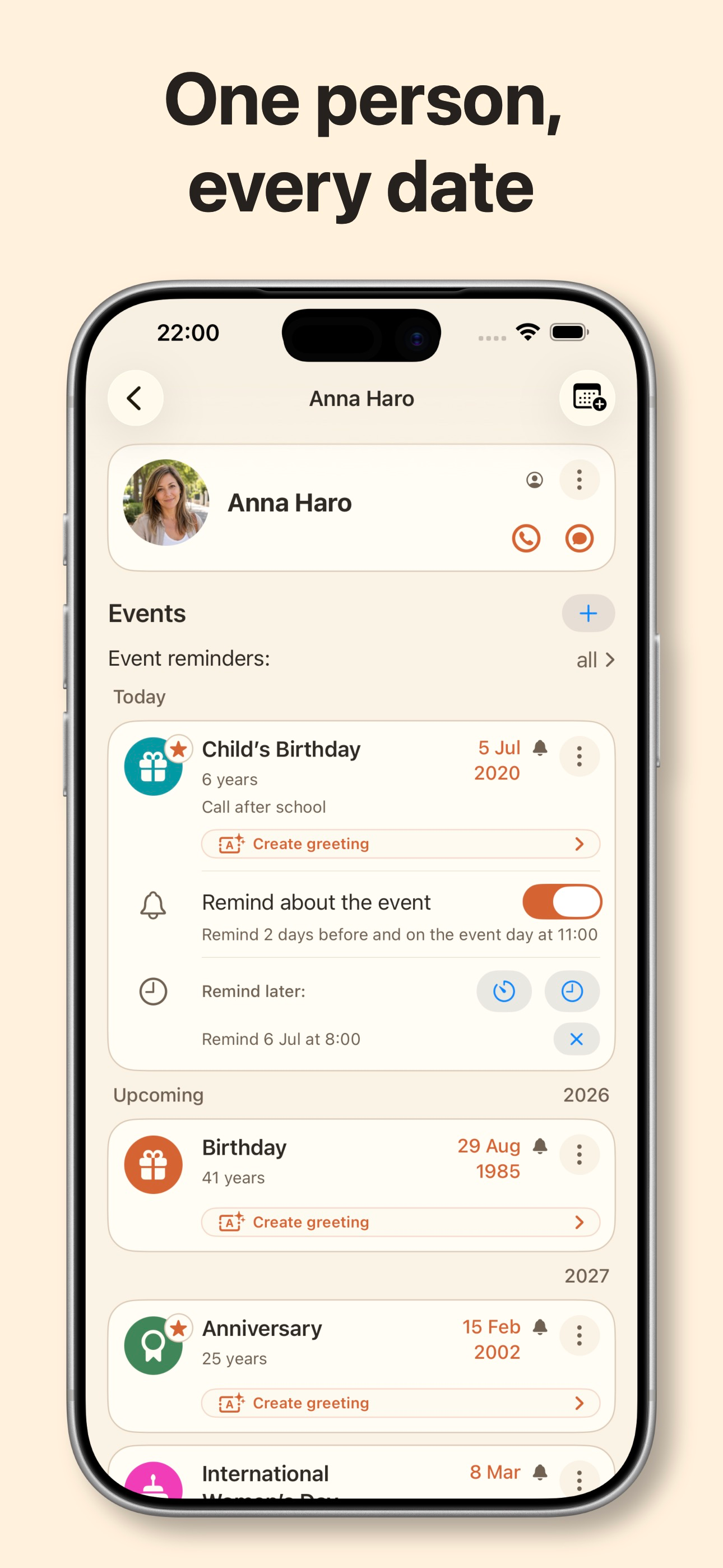 DayKeeper: Birthdays & More screenshot 4