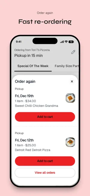 Tori T's Pizzeria screenshot 4