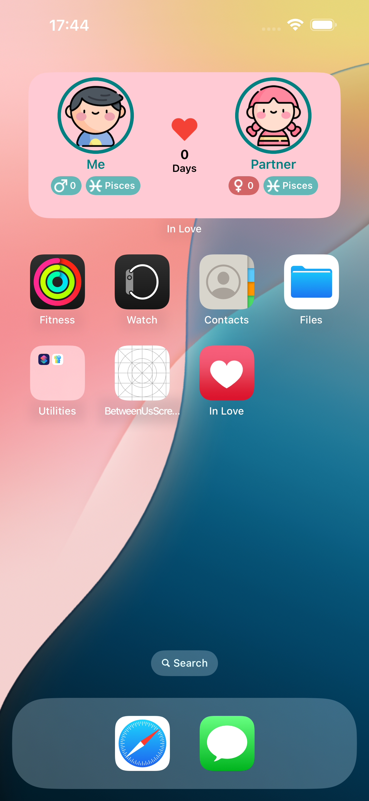 In Love: Days Counter Widget