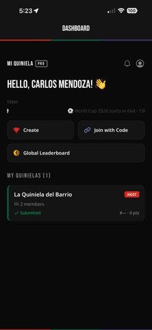 Mi Quiniela Pro Screenshot 2 of 7
