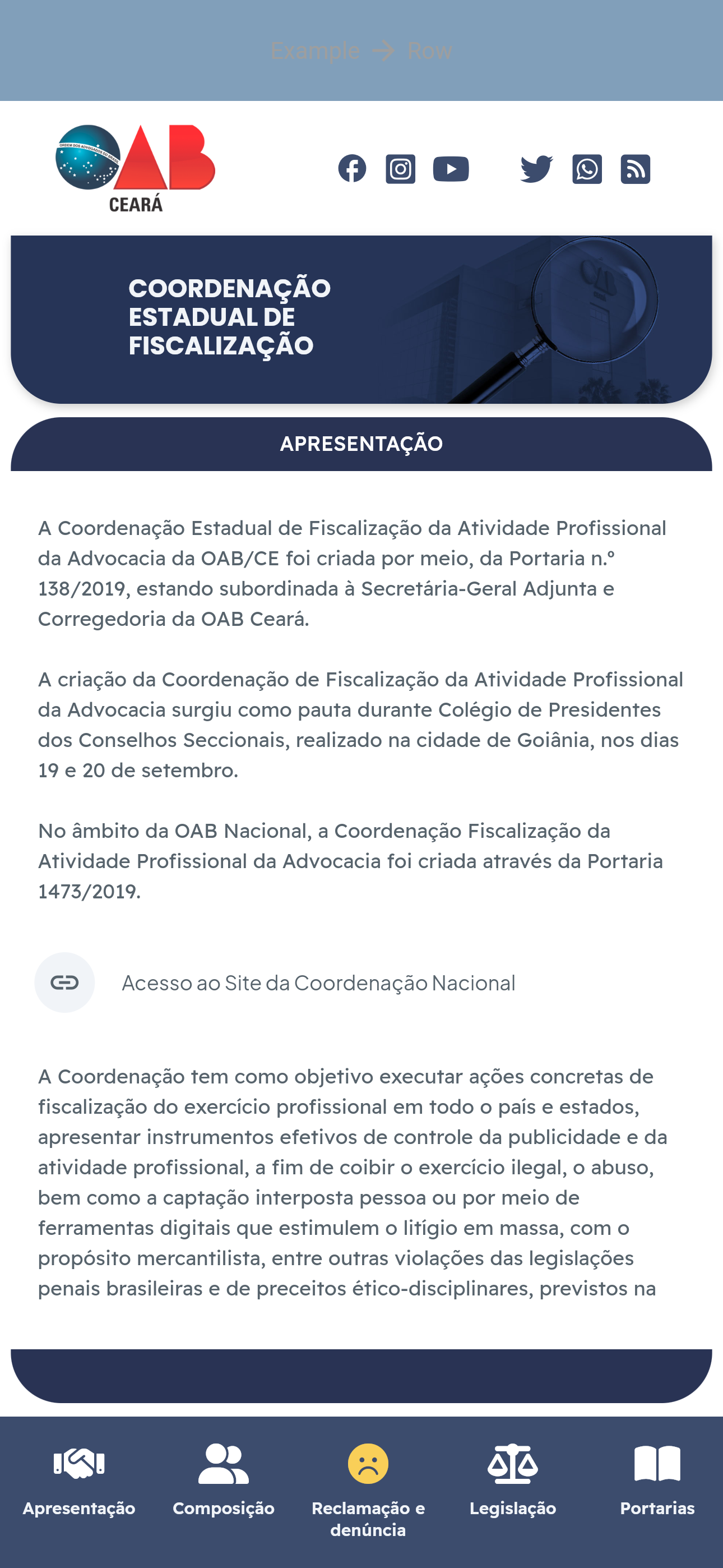 Fiscalize OAB Ceará