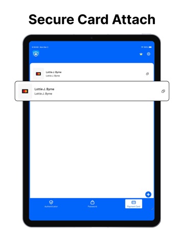 Authenticator App : OTP & 2FA iPad screenshot