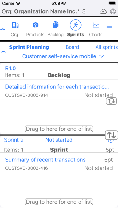 App screenshot