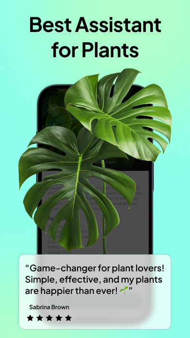 Plant Identification, Care App Screenshot