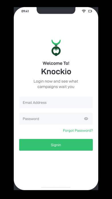 Knockio Admin Screenshot