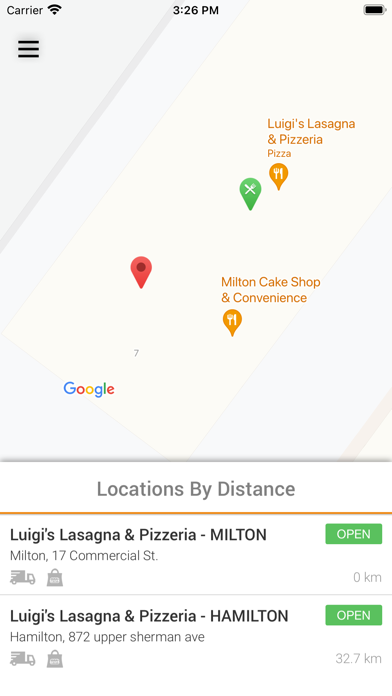 Luigis Lasagna Pizzeria Screenshot