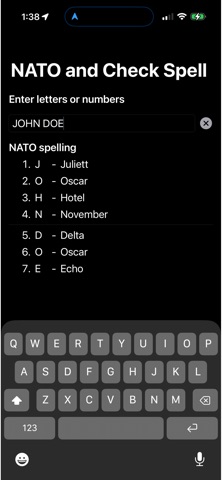 NATO Spell screenshot