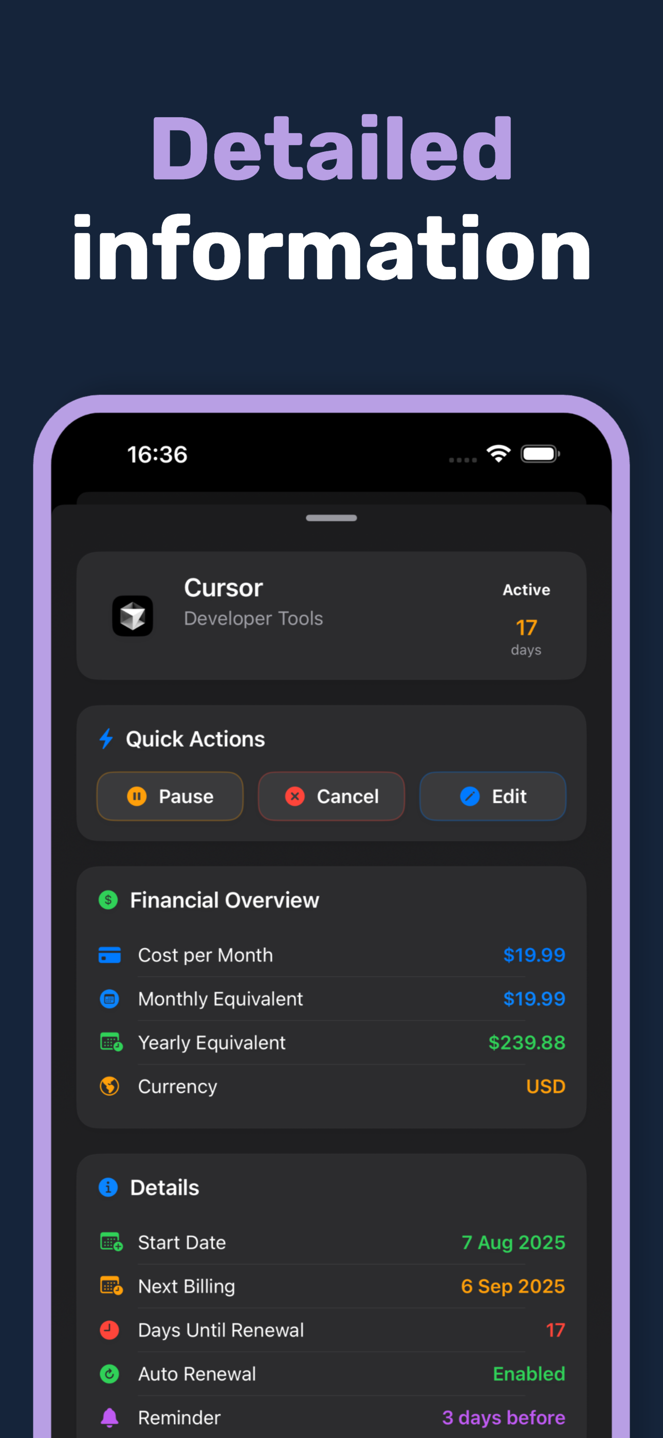 Subscription Manager - Traffic
