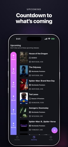 Hobi Time: TV Show Tracker screenshot