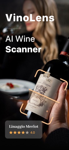VinoLens: AI Wine Scanner iPhone screenshot