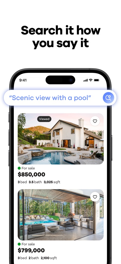 Realtor.com Real Estate & Rent - Intuitive Search Queries