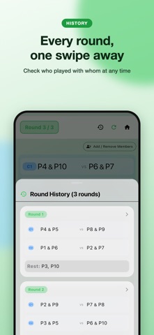 PickleBall Match Maker iPhone screenshot 6