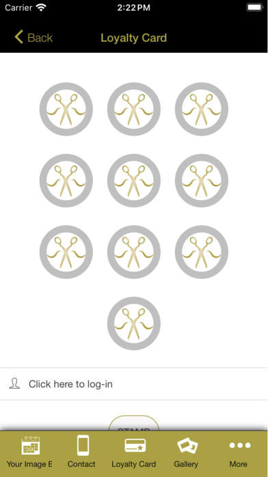 Your Image Barbershop iPhone screenshot 1 - Business app