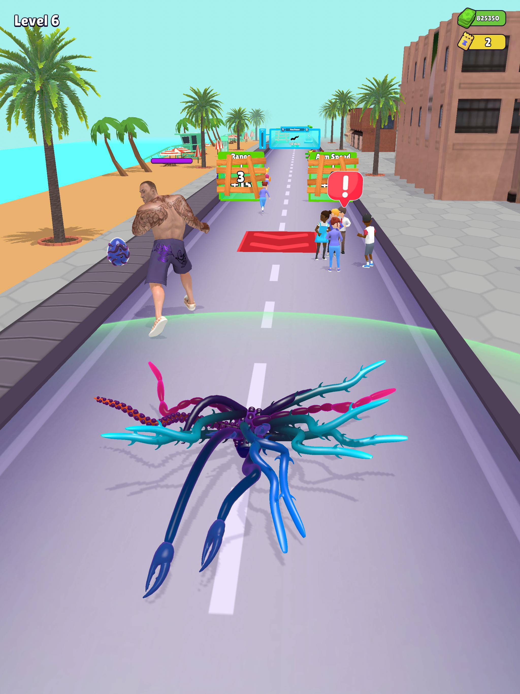 Alien Run - Tentacle Attack