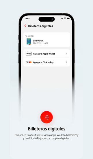Santander México screenshot