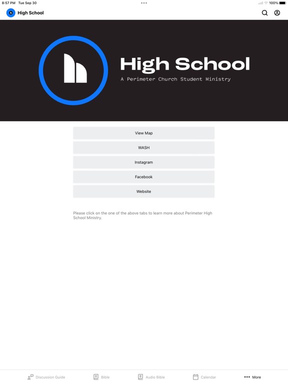 High School - Perimeter iPad screenshot 3 - Education app