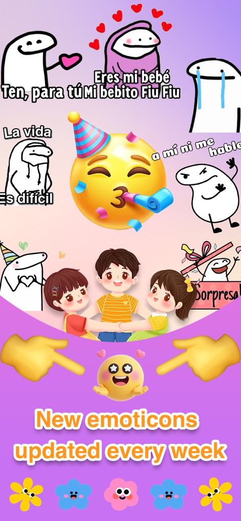 AI Emoji, Meme & Sticker Maker - Profitez de mises à jour régulières qui enrichissent l'application chaque semaine avec de nouvelles émoticônes tendances et des styles populaires pour garder vos conversations fraîches.