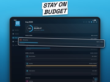 Monthly Bill Tracker: NEKO ipad screenshot 3
