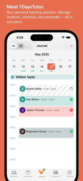 7DaysTutor: Tutor Assistant Screenshot 1 of 9