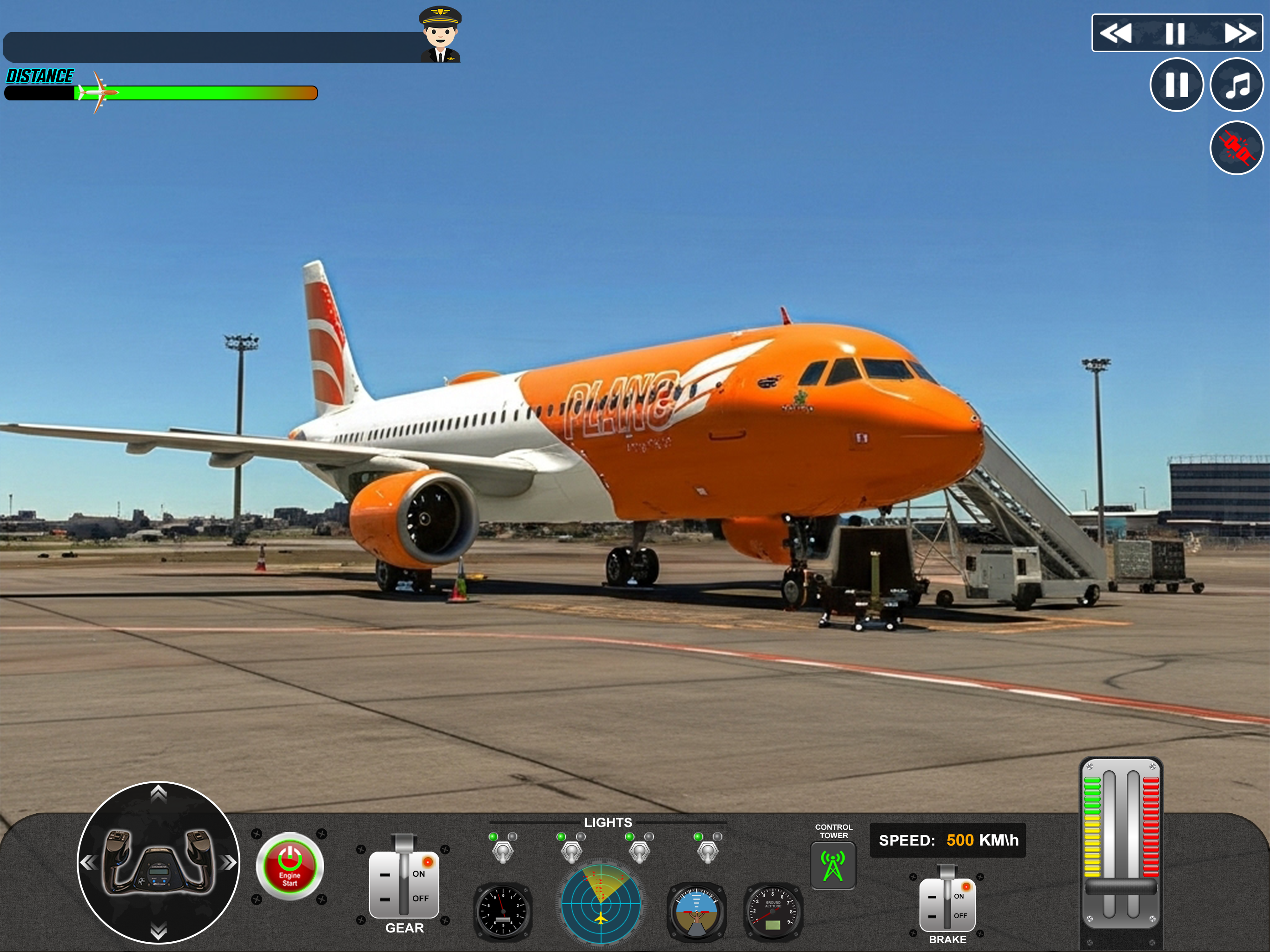 Passenger Flight Adventure