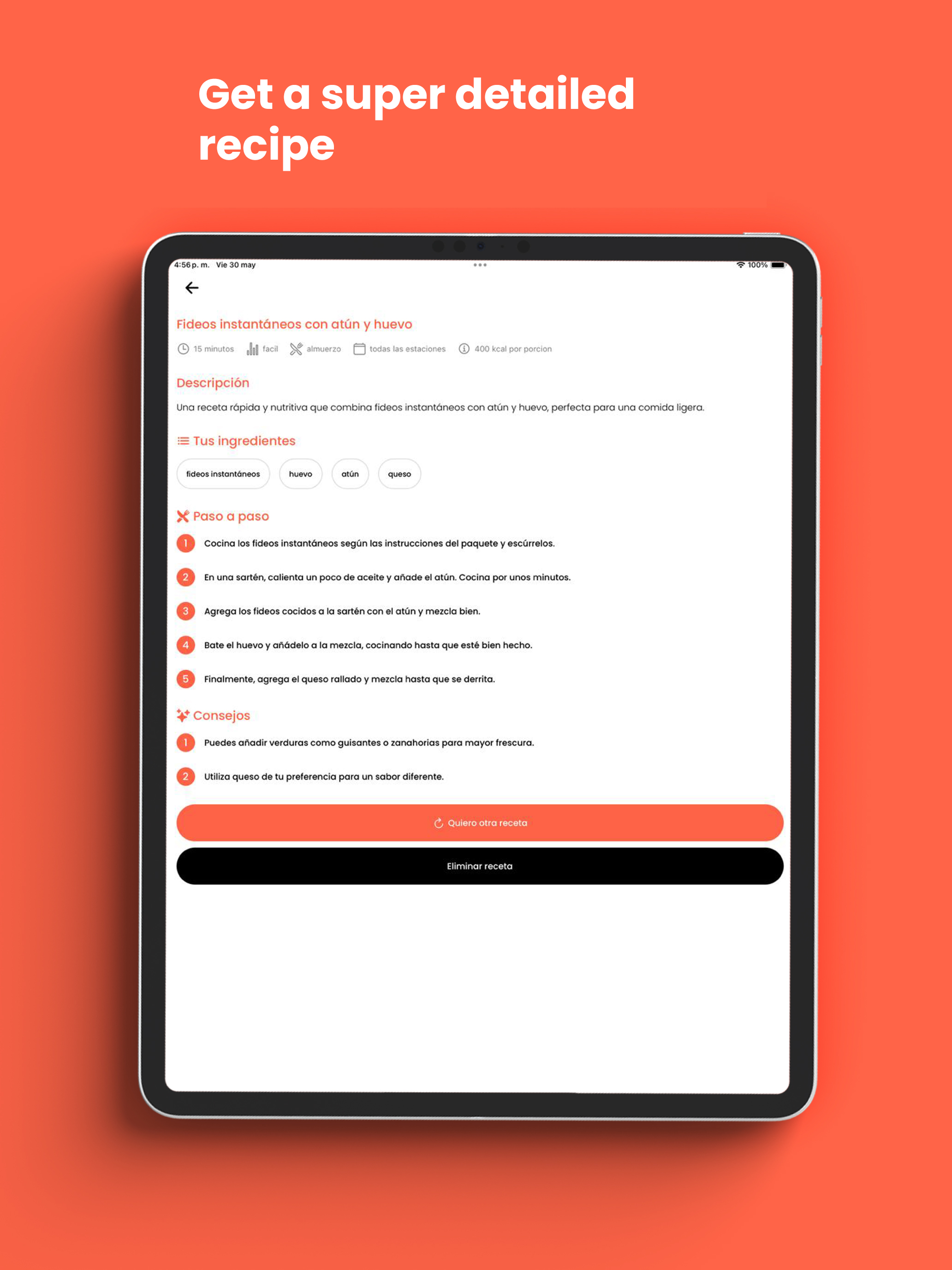RecipAI – Recipe generator screenshot 5