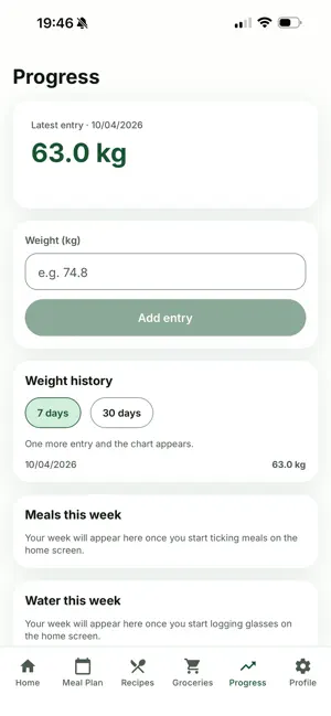 NutriLife App screenshot 4