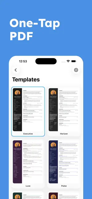 CV Maker: PDF Resume Builder screenshot 4