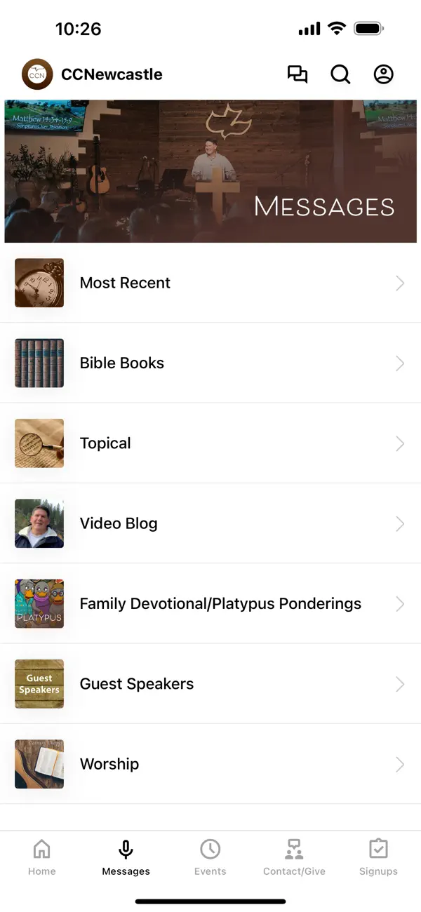 Screenshot #2 pour Calvary Chapel Newcastle