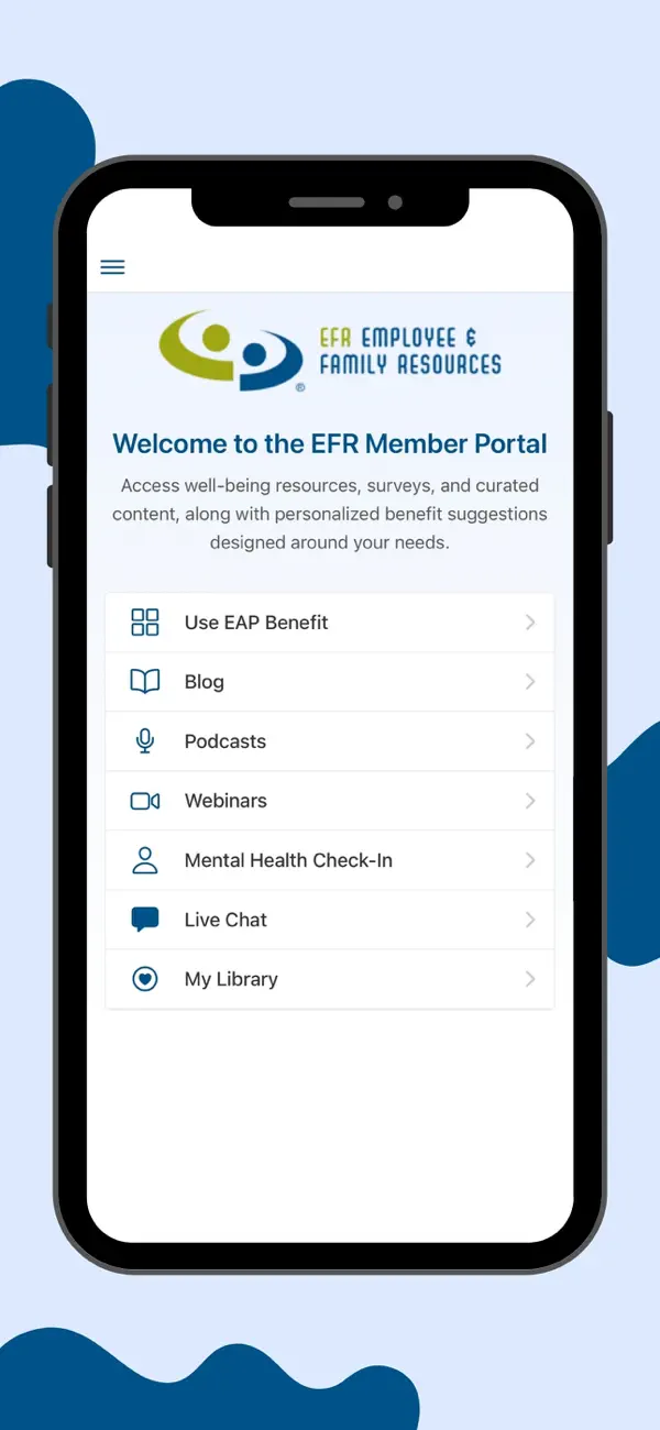 Screenshot #1 pour Employee & Family Resources