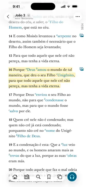 Biblioteca do Evangelho iPhone screenshot 3