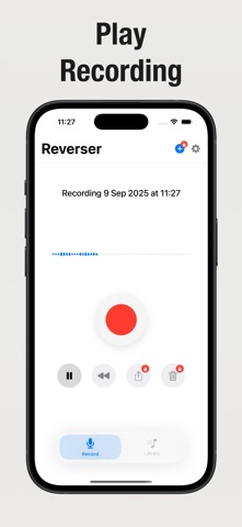 Reverse Audio - Reverse Play Screenshot 4 of 5