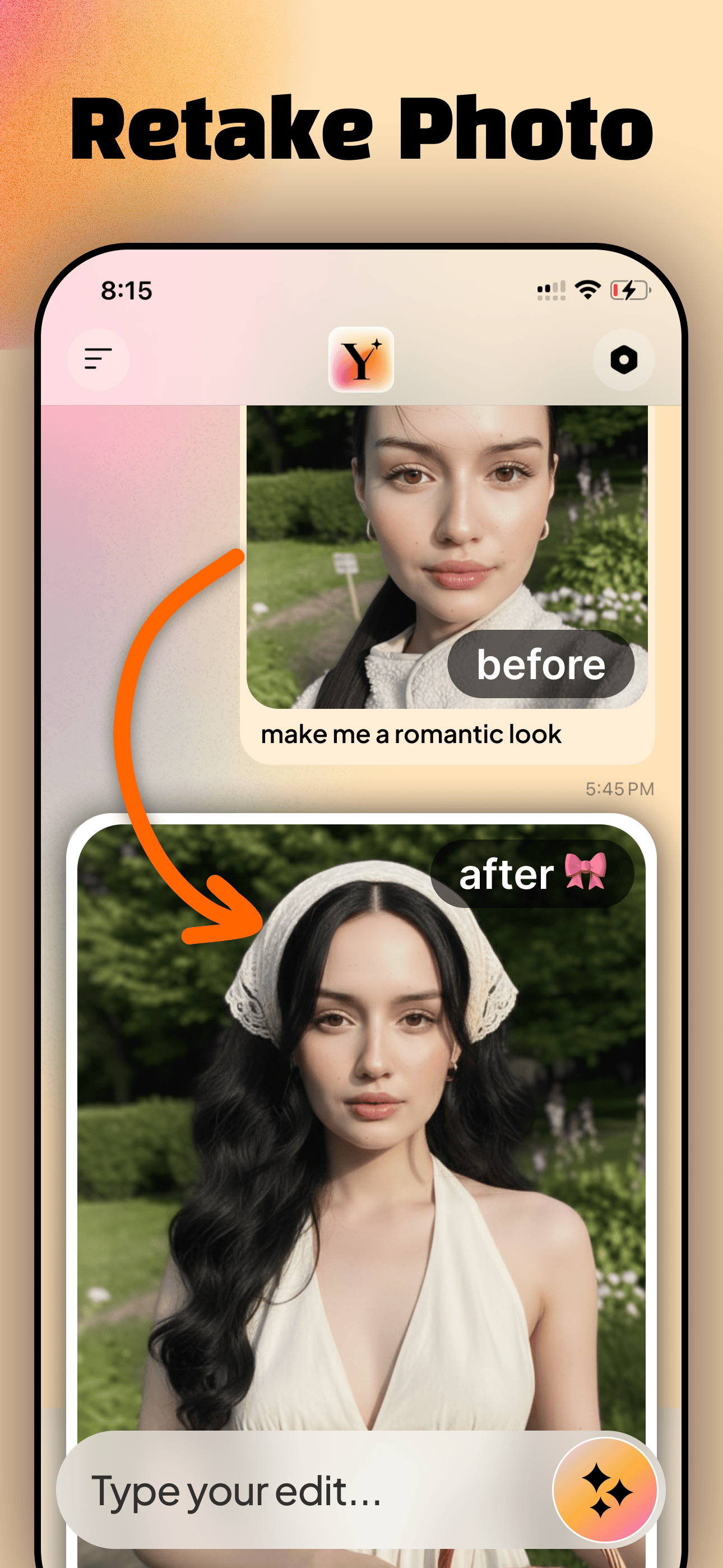 Y: AI Photo Retouch & Glow Up screenshot 4