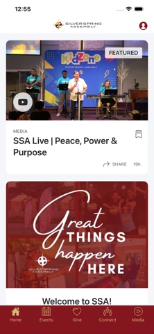 Silver Spring Assembly iPhone screenshot