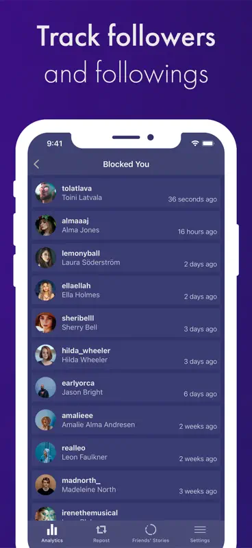 Reports+ Instagram Followers screenshot 4 of 6