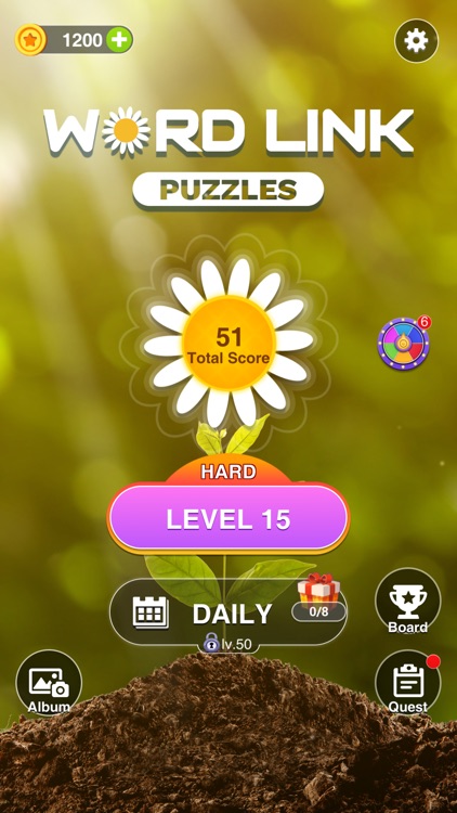 Word Go-Connect puzzle game