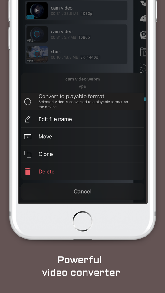 #3. TBox - Video Converter (iOS) Podle: Choi Wang
