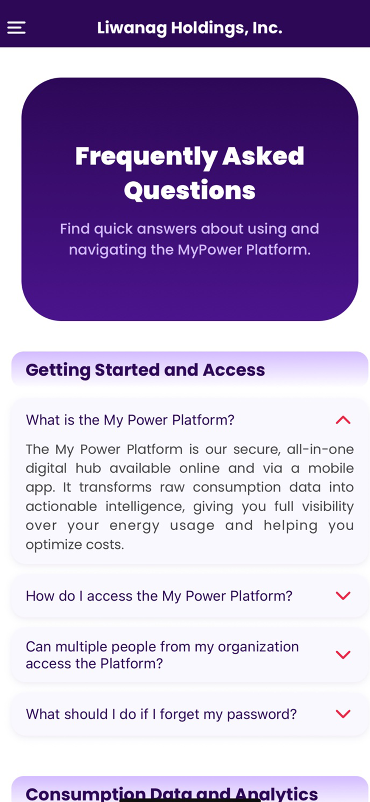 MyPower Platform screenshot 7