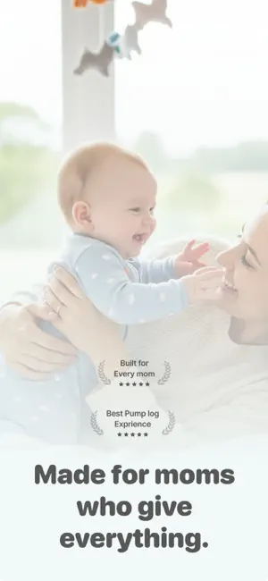 Breast Pump Log & Milk Tracker screenshot 1