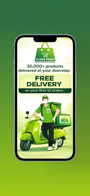 Gurez Mart: Grocery Delivery screenshot 1