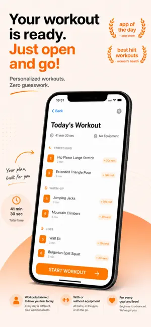FitBoost: Home Workout Planner screenshot 4