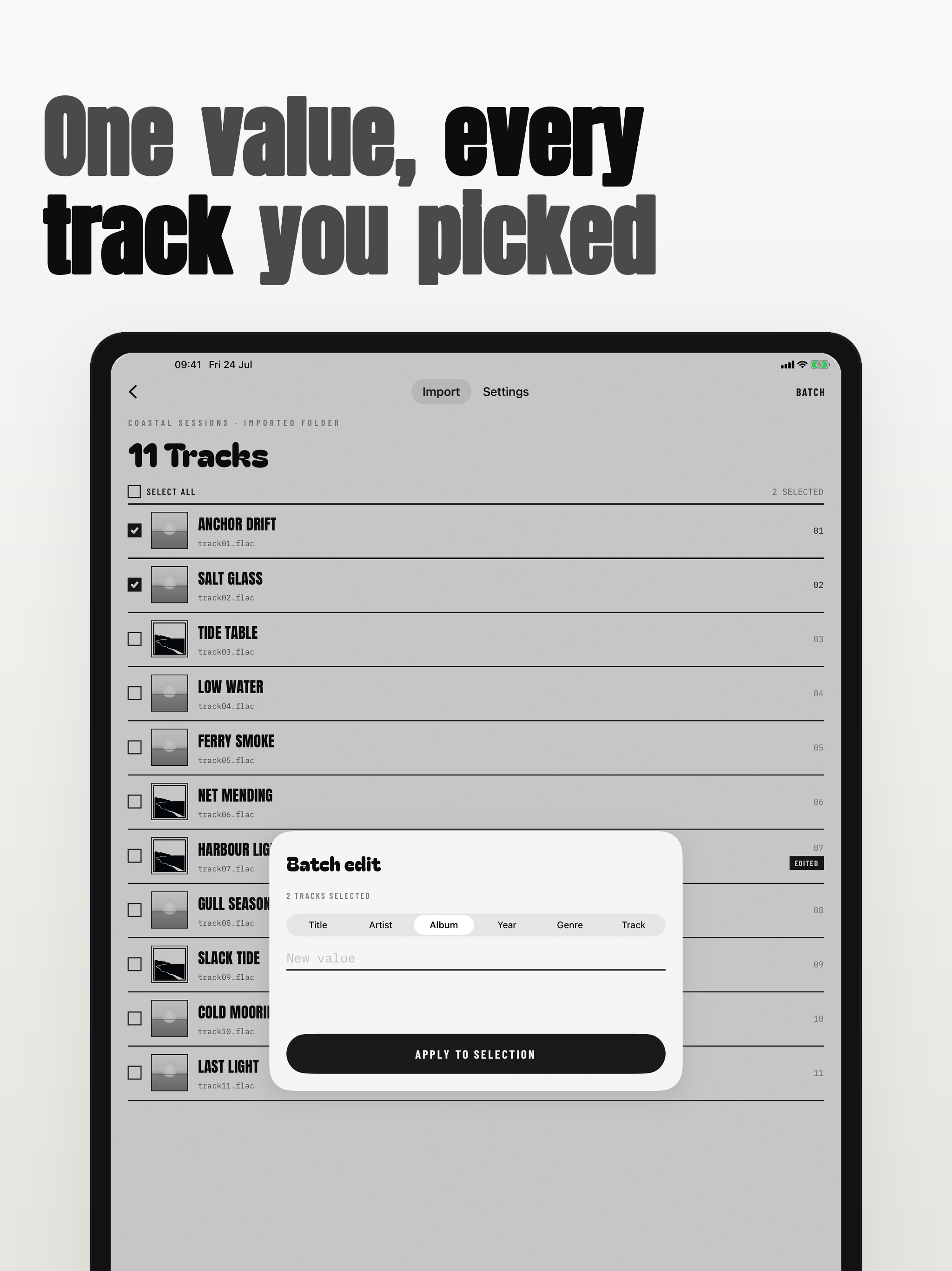Tagwell: MP3 Music Tag Editor screenshot 7