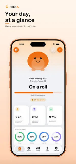 Habit AI: Habit Streak Tracker screenshot 2