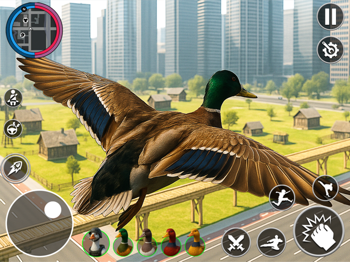 Duck Life In The City