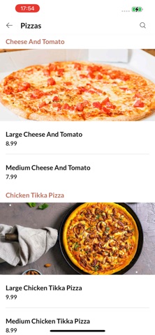 Caspian Takeaway. iPhone screenshot