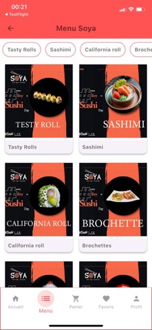soyabox iPhone screenshot