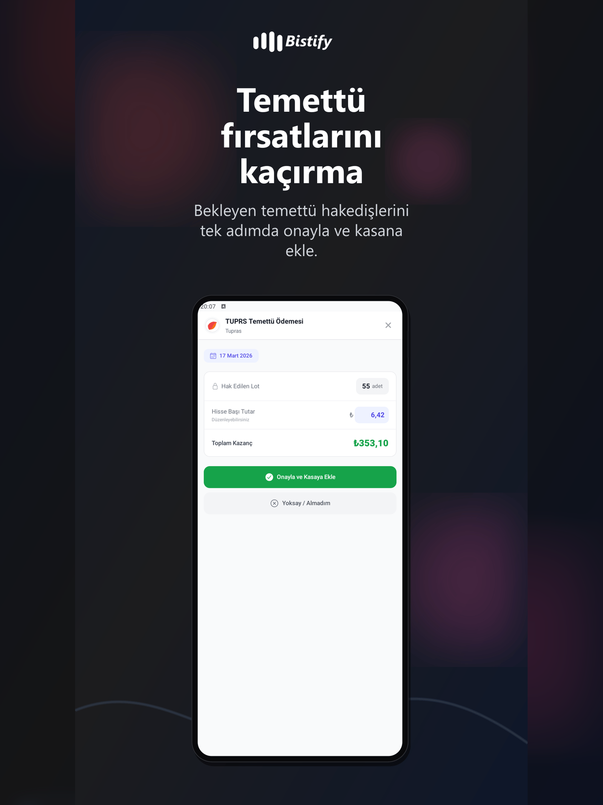 Bistify - BIST Portföy Takibi