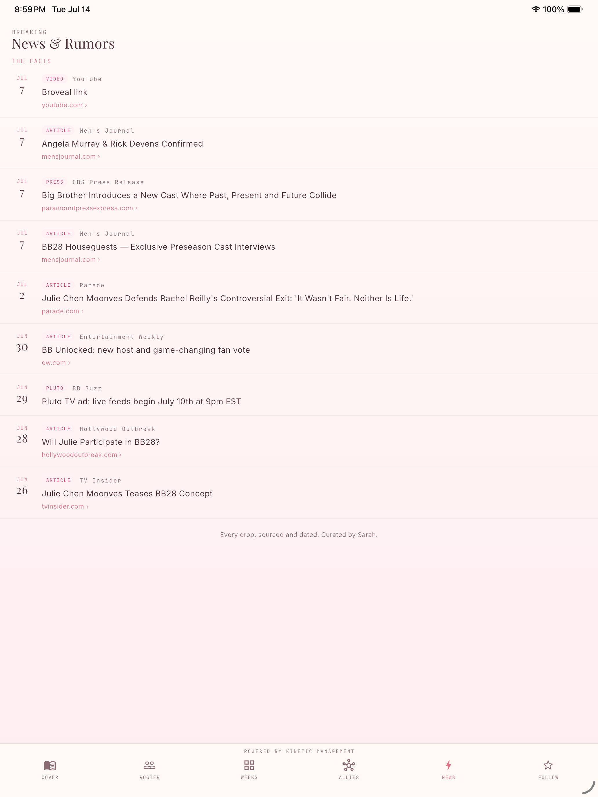 Sarah's BB Bible screenshot 14