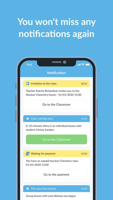 Onclass Messenger Screenshot